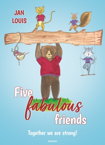 Portada del libro «Five fabulous friends», de Jan Louis
