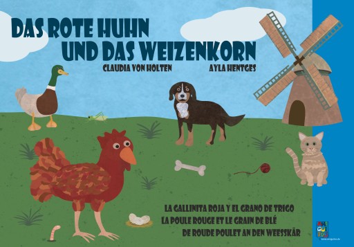 Das rote Huhn und das Weizenkorn