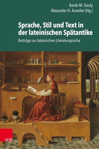 Portada del libro «Sprache, Stil und Text in der lateinischen Spätantike»