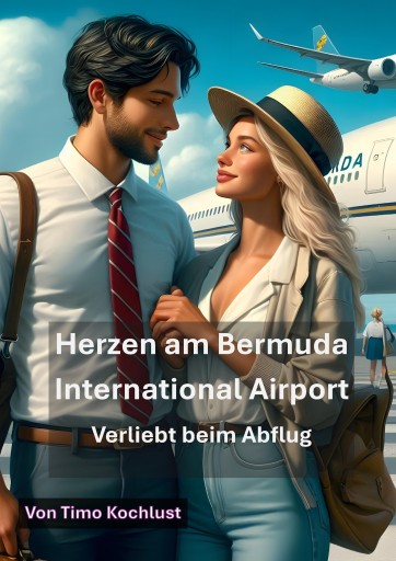 Portada del libro «Herzen am Bermuda International Airport - Verliebt beim Abflug», de Timo Kochlust