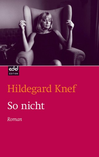 Portada del libro «So nicht», de Hildegard Knef