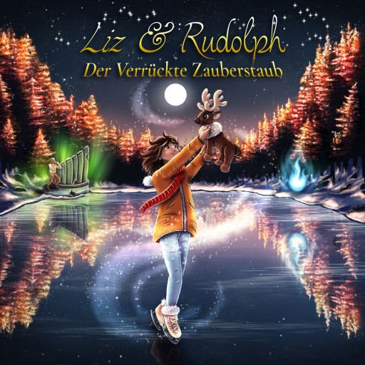 Portada del audiolibro «Liz & Rudolph Der verrückte Zauberstaub», de Heike Mia Hülsebusch