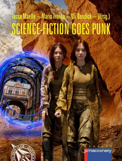 Portada del libro «SCIENCE-FICTION GOES PUNK»