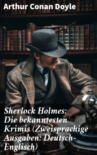 Portada del libro «Sherlock Holmes: Die bekanntesten Krimis (Zweisprachige Ausgaben: Deutsch-Englisch)», de Arthur Conan Doyle