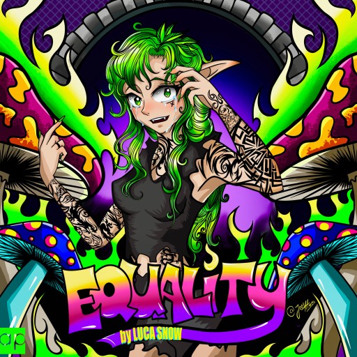 Portada del audiolibro «Equality», de Luca Snow