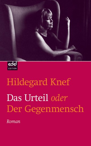 Portada del libro «Das Urteil oder der Gegenmensch», de Hildegard Knef