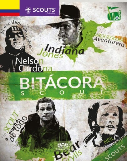 Portada del libro «Bitácora Scout», de Asociación Scouts de Colombia