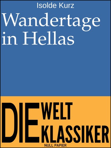 Wandertage in Hellas