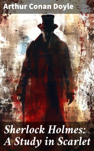 Portada del libro «Sherlock Holmes: A Study in Scarlet», de Arthur Conan Doyle
