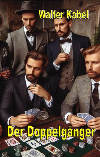 Portada del libro «Der Doppelgänger», de Walter Kabel