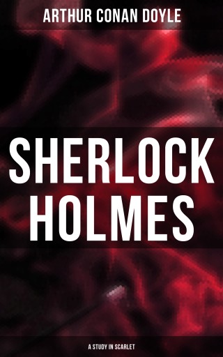 Portada del libro «Sherlock Holmes: A Study in Scarlet», de Arthur Conan Doyle