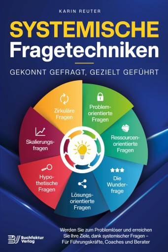 Portada del libro «Systemische Fragetechniken – Gekonnt gefragt, gezielt geführt!: Werden Sie zum Problemlöser und erreichen Sie Ihre Ziele, dank systemischer Fragen», de Karin Reuter
