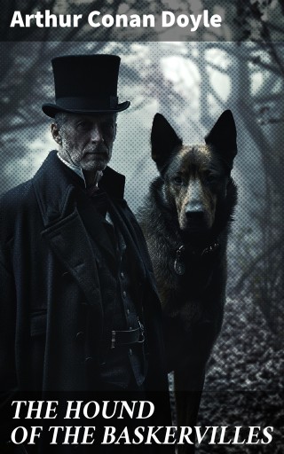 Portada del libro «THE HOUND OF THE BASKERVILLES», de Arthur Conan Doyle