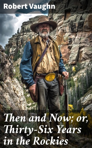 Portada del libro «Then and Now; or, Thirty-Six Years in the Rockies», de Robert Vaughn