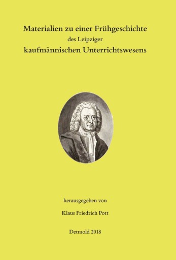 Portada del libro «Materialien zu einer Frühgeschichte des Leipziger kaufmännischen Unterrichtswesens»