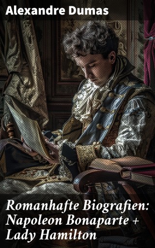 Portada del libro «Romanhafte Biografien: Napoleon Bonaparte + Lady Hamilton», de Alexandre Dumas