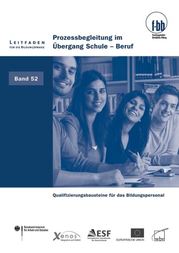 Portada del libro «Prozessbegleitung im Übergang Schule - Beruf»