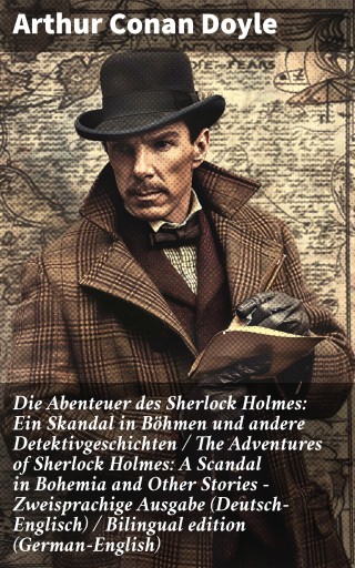 Portada del libro «Die Abenteuer des Sherlock Holmes / The Adventures of Sherlock Holmes», de Arthur Conan Doyle