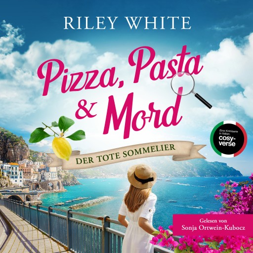 Portada del audiolibro «Pizza, Pasta & Mord - Der tote Sommelier», de Riley White
