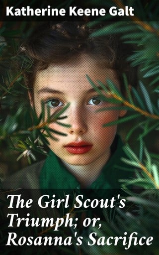 Portada del libro «The Girl Scout's Triumph; or, Rosanna's Sacrifice», de Katherine Keene Galt