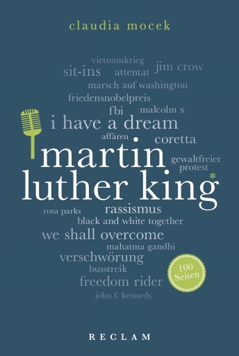 Portada del libro «Martin Luther King. 100 Seiten», de Claudia Mocek