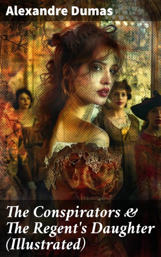 Portada del libro «The Conspirators & The Regent's Daughter (Illustrated)», de Alexandre Dumas