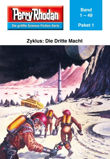 Portada del libro «Perry Rhodan-Paket 1: Die Dritte Macht»