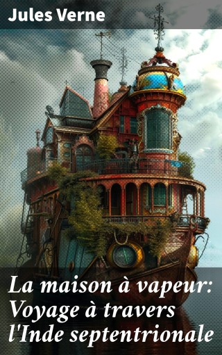 Portada del libro «La maison à vapeur: Voyage à travers l'Inde septentrionale», de Jules Verne