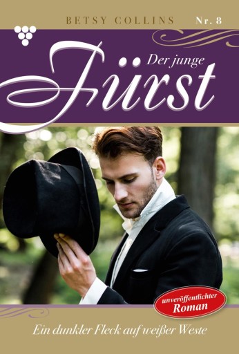 Portada del libro «Ein dunkler Fleck auf weißer Weste», de Betsy Collins