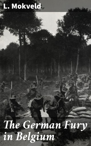 Portada del libro «The German Fury in Belgium», de L. Mokveld