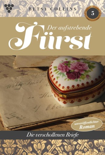 Portada del libro «Die verschollenen Briefe», de Betsy Collins