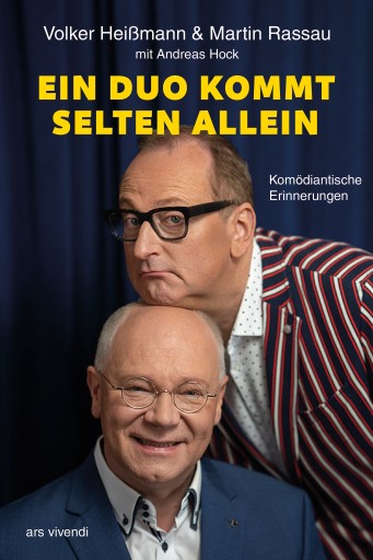 Portada del libro «Ein Duo kommt selten allein», de Volker Heissmann, Martin Rassau