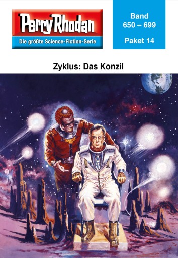 Portada del libro «Perry Rhodan-Paket 14: Das Konzil»