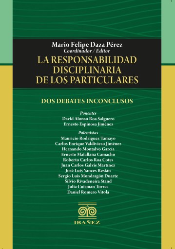 La responsabilidad disciplinaria de los particulares