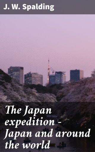 Portada del libro «The Japan expedition - Japan and around the world», de J. W. Spalding