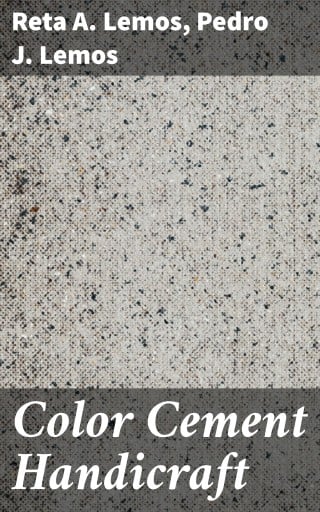 Color Cement Handicraft