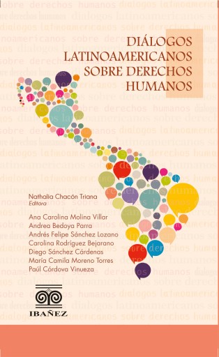 Portada del libro «Diálogos latinoamericanos sobre derechos humanos», de Natahlia Chacón Triana