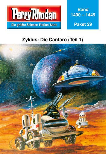 Portada del libro «Perry Rhodan-Paket 29: Die Cantaro (Teil 1)»