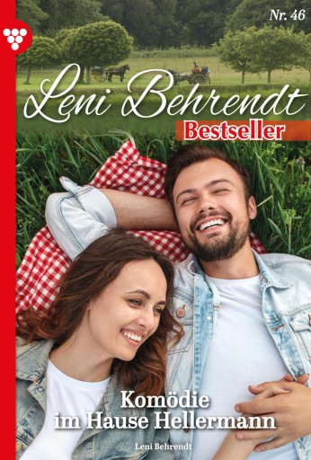 Portada del libro «Komödie im Hause Kellermann», de Leni Behrendt