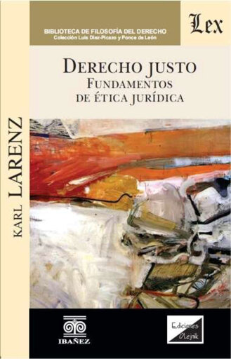 Portada del libro «Derecho justo», de Karl Larenz