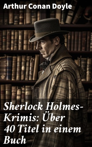Portada del libro «Sherlock Holmes-Krimis: Über 40 Titel in einem Buch», de Arthur Conan Doyle