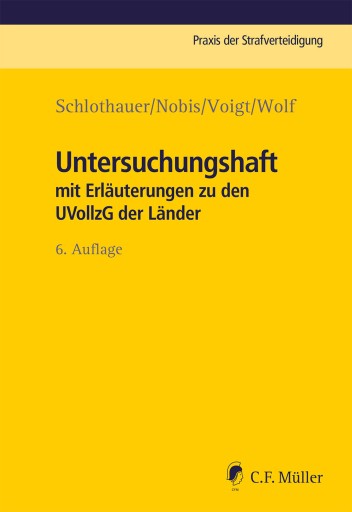 Portada del libro «Untersuchungshaft», de Frank Nobis, Lea Voigt