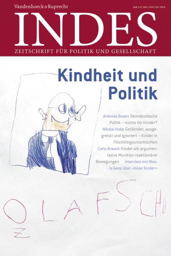 Portada del libro «Kindheit und Politik»