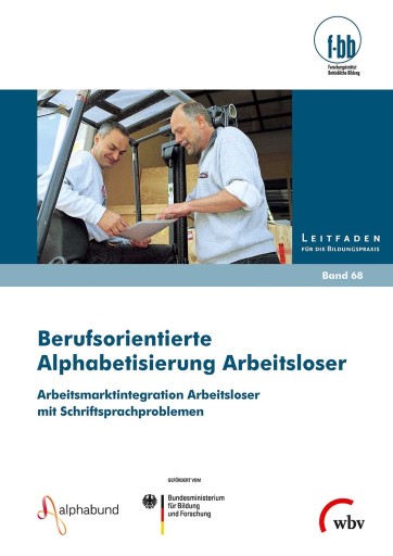 Portada del libro «Berufsorientierte Alphabetisierung Arbeitsloser»