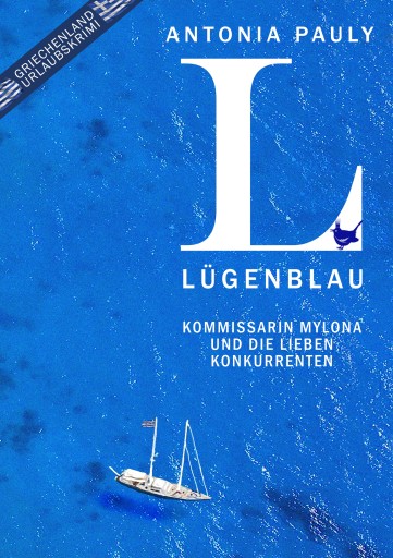 Portada del libro «Lügenblau», de Antonia Pauly
