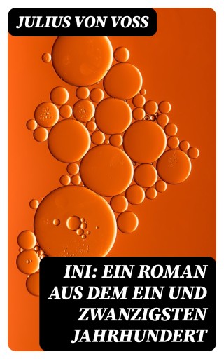Portada del libro «Ini: Ein Roman aus dem ein und zwanzigsten Jahrhundert», de Julius von Voss