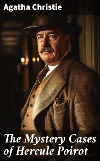 Portada del libro «The Mystery Cases of Hercule Poirot», de Agatha Christie