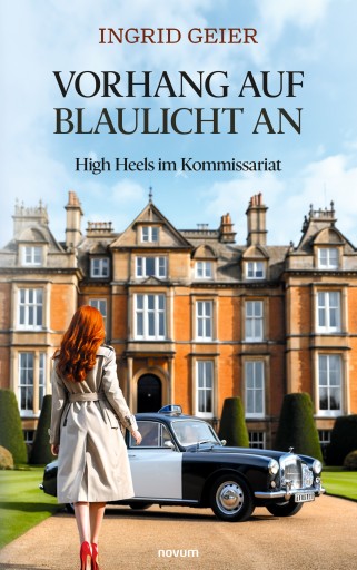 Portada del libro «Vorhang auf - Blaulicht an», de Ingrid Geier