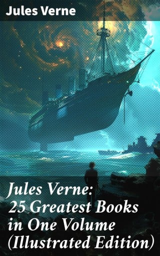 Portada del libro «Jules Verne: 25 Greatest Books in One Volume (Illustrated Edition)», de Jules Verne