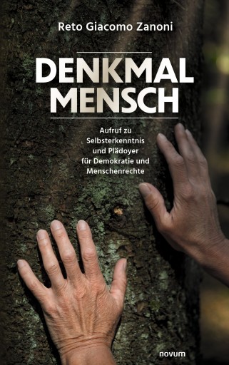 Portada del libro «Denkmal Mensch», de Reto Giacomo Zanoni